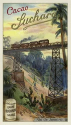 Eisenbahn, Rio de Janeiro, Brasilien